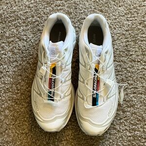 Men’s Salomon White XT 6 Lunar Rock Shoes